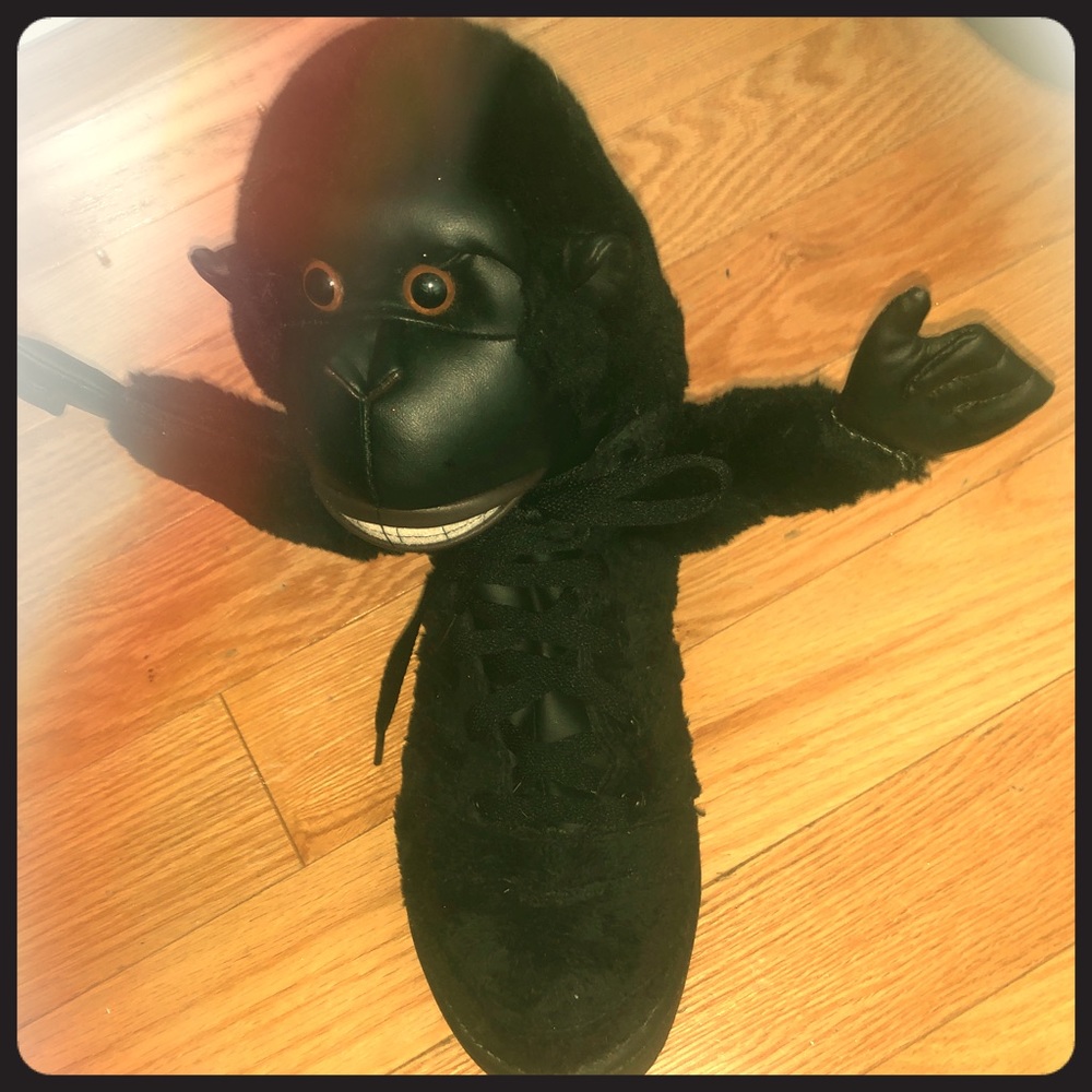 JEREMY SCOTT RARE MONKEY SNICKER ADIDAS 9 1/2